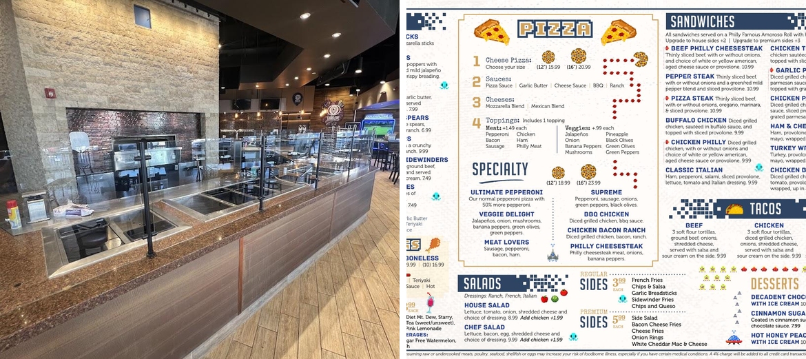 University Eatz Menu
